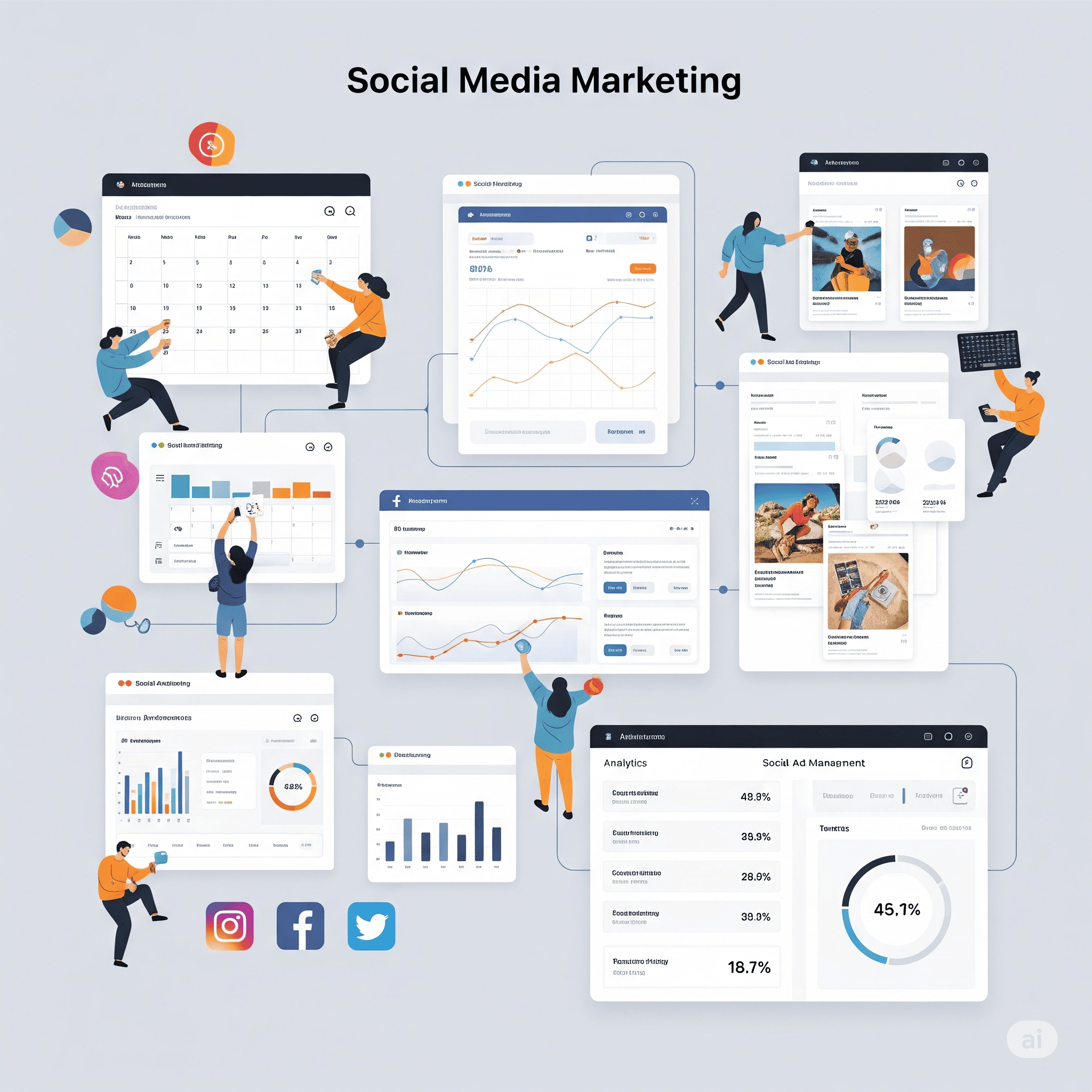 Social Media Marketing Process
